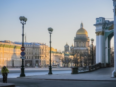 Зимний Петербург